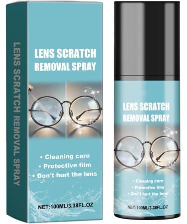 Lens Scratch Remover - Lens Scratch Removal Spray - 100ml Lens Scratch Remover Glasses Cleaner Spray for Sunglasses Screen Cleaner Tools - Buy Online on GoSupps.com
