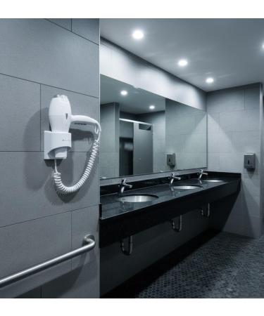 Professional Hairdryer 18002000W with WALL BRACKET Wallmounted hair dryer Compact Hotel Hairdryerprofessional AC motor 2 speeds 3 temperature levels - Buy Online on GoSupps.com