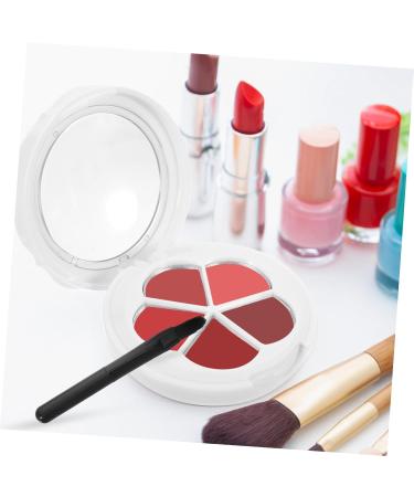  Didiseaon Didiseaon Set of 2 Sets Lipstick Box Gel Nail Polish Kits Nail Dipping Kits Lipstick Palettes Pearlescent Makeup Palette Travel White Plastic - Buy Online on GoSupps.com