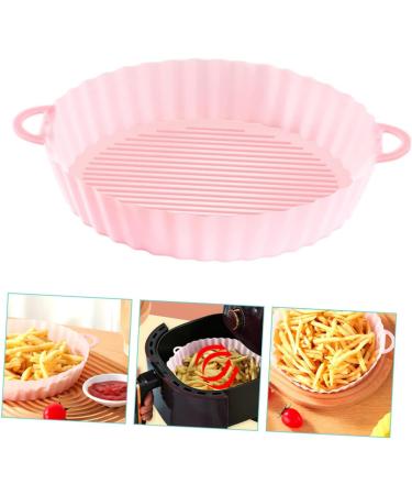 Zerodeko 3pcs Air Fryer Pad Oven Air Fryers Airfryer Portable Deep Fryer Baking Pan Household Consumables Pinkx3pcs 21X18.5X4CMx3pcs - Buy Online on GoSupps.com