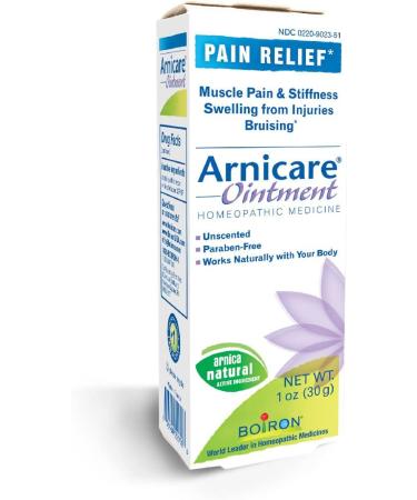 Boiron Arnicare Ointment - Unscented Pain Relief | 1 oz (30 g) - Buy Online on GoSupps.com
