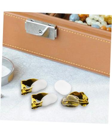 CIMAXIC 60 Pieces Soft Earring Pads Transparent Comfortable Ear Clip Pads Nonslip Pain Relief Earring Support for Jewelry Daily Use - Buy Online on GoSupps.com
