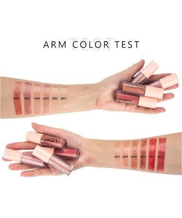 6Pcs Liquid Lipstick Makeup Set - Long Lasting, Waterproof, Hydrating Lip Gloss Gift for Women - Buy Online on GoSupps.com