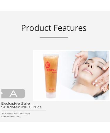 Gold Conductive Gel for RF Cavitation & Ultrasound | 5 Pack Elitzia ETGgel | Anti-Aging & Brightening Facial Treatment 300g - Buy Online on GoSupps.com