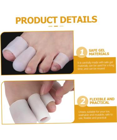 Baluue 20 pcs Pain Relief Toe Spacers for Bunion, Hammer Toe, and Overlapping Toes - Buy Online on GoSupps.com