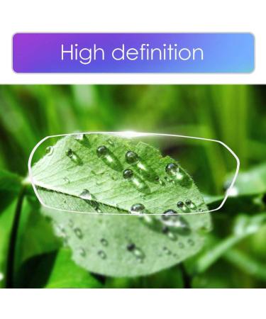 LUFF 4Pcs Anti-Blue Ray Reading Glasses - Portable Ultralight Readers 2.25X in Black | International Shipping Available - Buy Online on GoSupps.com