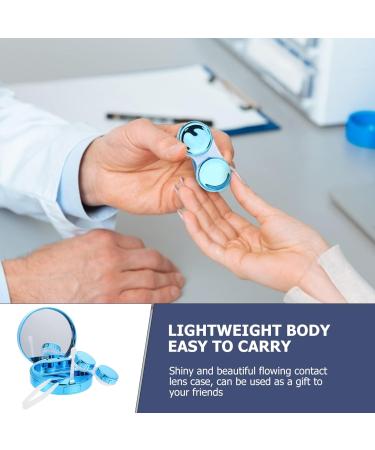 Artibetter Contact Lens Travel Kit | Compact Case with Mirror & Tweezers | Ideal for Daily Use & Outdoor Care - International Shipping Available - Buy Online on GoSupps.com
