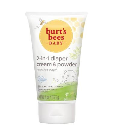 Burt's Bees Baby Daily Cream-To-Powder 4 oz (Pack of 3)