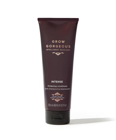 Grow Gorgeous Intense Conditioner - With Caffeine and Omegas for Thicker Fuller Hair - Vegan 8.45 oz.
