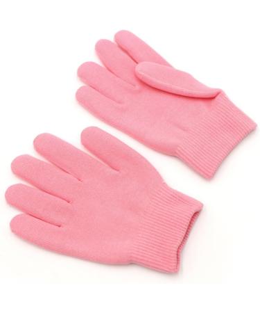 Healeved 2 Pairs Beauty Care Gloves Gauntlet Grooming Gloves Hand Softening Gloves Cracked Hands Gloves Spa Natural Gloves Dry Skin Gloves White Gel Mittens Gelt Essential Oil Pink - Buy Online on GoSupps.com
