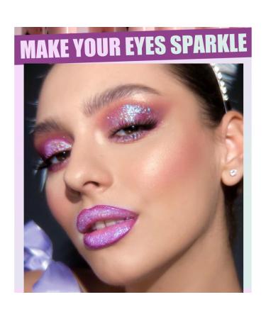Liquid Glitter Eyeshadow & Eyeliner | Long-Lasting Dual Purpose Glitter | Quick-Drying Crystal Cosmetics (07#) - Shop Internationally - Buy Online on GoSupps.com