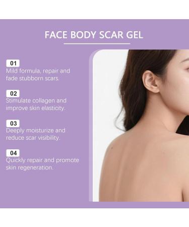 Scar gel for the body 28 gram solution for all skin types smoothing scar angel for the body skin for adults women men teenagers seniors arms legs hands and neck - Buy Online on GoSupps.com
