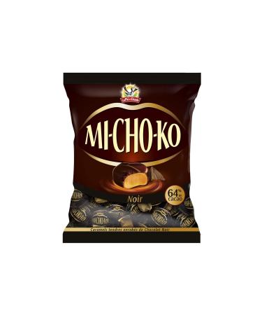 La Pie qui Chante MI-CHO-KO dark chocolate caramel candies 280g bag
