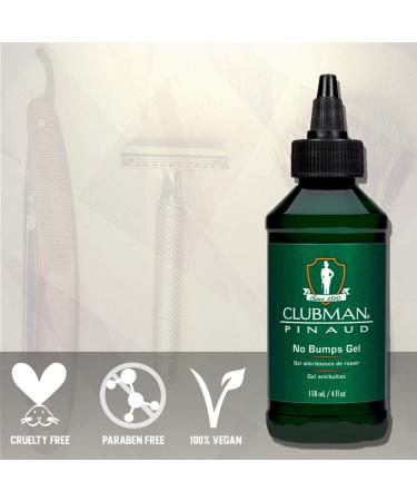 Clubman Pinaud Shave Gel No Bumps After Shave 4 oz - 2 Pack for Men with Sensitive Skin - Buy Online on GoSupps.com