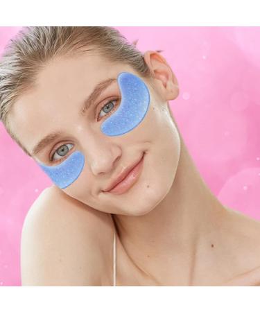 Under Eye Patches for Dark Circles & Puffiness | Anti-Aging Collagen Gel Eye Masks with Vitamin C & Hyaluronic Acid - 12 Pairs - Buy Online on GoSupps.com