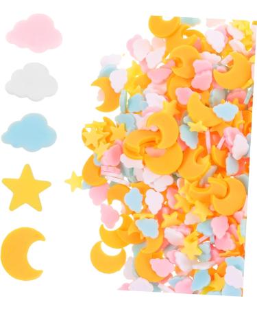 Housoutil 3pcs 1 Nail Art Polymer Clay Cartoon Stickers Polymer Slices for Nail Materiales Para U as Phone Case Decor Colorful Decor Diy Manicure Supplies Star Decorative Sheet Cosmetic - Buy Online on GoSupps.com