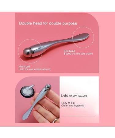 Magnetic Double Head Eye Cream Applicator - Reduce Swelling & Dark Circles with Our Eye Massage Tool | Best for Skincare - Buy Online on GoSupps.com