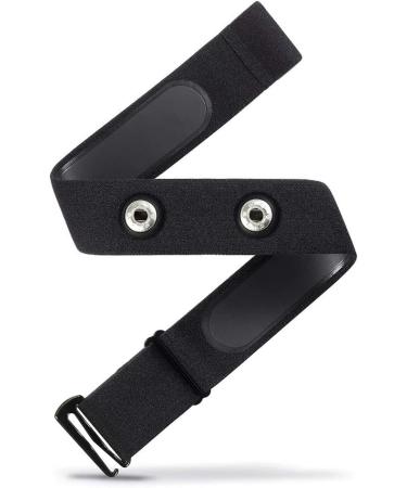 1NISCARTACT Adjustable Elastic Band for Heart Rate Sensors | Garmin Polar Wahoo Bryton | High-Quality Nylon & Spandex | 45mm Black - Buy Online on GoSupps.com