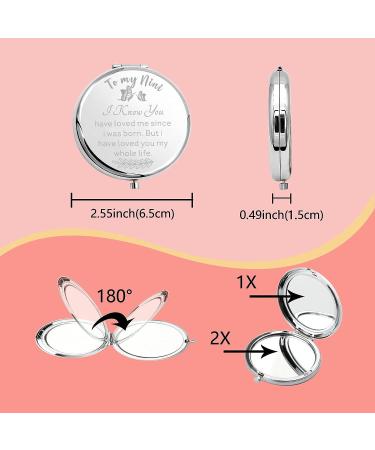 Nini Gifts for Mother's Day: Best Nini Ever Compact Mirror - Great Gift for Grandma, Grandmother (to My Nini) - Buy Online on GoSupps.com