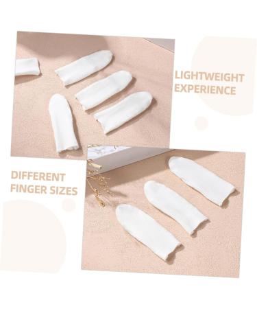 Beaupretty 200pcs Cotton Finger Cots - Cut Resistant Thumb Sleeve & Finger Protectors for Ultimate Safety - Buy Online on GoSupps.com