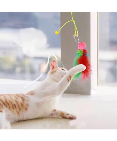 Interactive Door Hanging Cat Toy Assortment - 13PCS Set for Indoor Play | Feather Teaser, Chase & Exercise | Kitten Toys - Buy Online on GoSupps.com