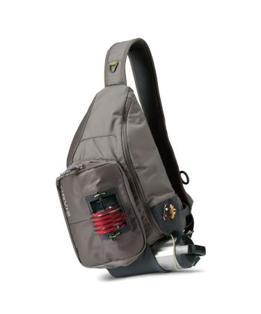 Orvis Fly Fishing Sling Pack - Easy Reach Single Strap Fishing Backpack with Durable Docks for Fly Fishing Accessories, Sand