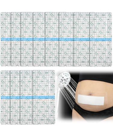 C-Section Waterproof Bandages | Post Hysterectomy & Tummy Tuck Shower Protector | Scar Cover & Wound Care Supplies | 4x10 Inch Pack of 14 - Buy Online on GoSupps.com