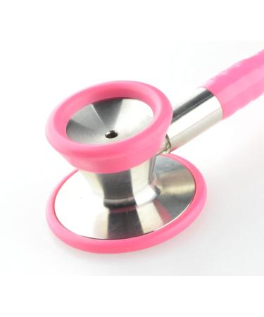 Professional Cardiology Stethoscope | Non-Chill Stainless Steel Chest piece (Pink) - Buy Online on GoSupps.com