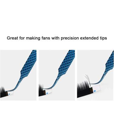 Professional Eyelash Extension Tweezers - High Precision Stainless Steel Volume Tweezers (JM2-4 Blue) - Buy Online on GoSupps.com
