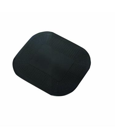 Dycem 50-1590BLK Non-Slip Rectangular Pad, 7-1/4" x 10", Black 10" X 7.25" Black