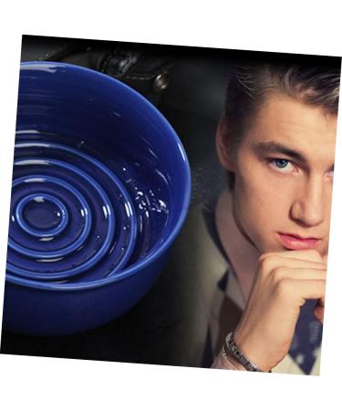 Buy Minkissy Antique Shaving Soap Bowl - Vintage Ceramic Travel Container for Shaving Foam & Razor Brush - Buy Online on GoSupps.com