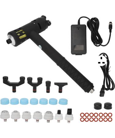 Ccngds Manual Striking Pain Massage Hammer | Orthopedic Depth Massage Instrument for Waist Muscle & Extracorporal Shock Treatment (UK Plug) - International Shipping Available - Buy Online on GoSupps.com