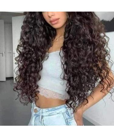 Shop Brazilian Curly Wave Lace Front Wig | Long Synthetic Wavy Hair for Women - Perfect for Everyday Cosplay & Halloween - Buy Online on GoSupps.com