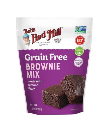 Bob's Red Mill Brownie Mix Made with Almond Flour Grain Free 12 oz (340 g)
