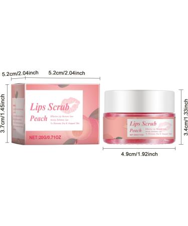 Shantou Youjia Lip Peeling Exfoliator Lips Overnight Moisturizer Sleeping Cream Lip Repair Balm Peach to brighten dark lips and reduce fine lip lines - Buy Online on GoSupps.com