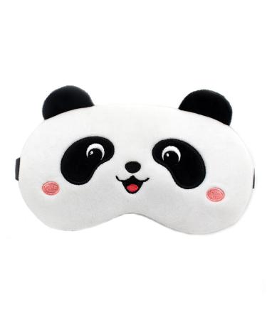 Sleep Mask for Kids Sleeping Mask Milsil Panda Cute Animal Eye Mask for Sleeping Owls Sleep Mask for Kids Girl Soft Plush Blindfold Covers Eye Mask for Women Girls Kids (1)