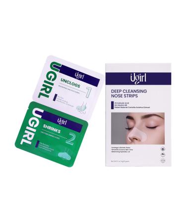 Blackhead Remover Strip 5 Pairs Targets Pores & Pimples Oil-Free Non-Comedogenic Use Vegan Nose Strips Blackhead Remover Nose Pores Remover Pore Shrinking Strip Set
