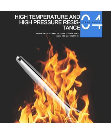 U-Shaped Stainless Steel Tongue Scraper | Fresh Breath & Improved Hygiene | Tongue Cleaner Brush Tool - Buy Online on GoSupps.com