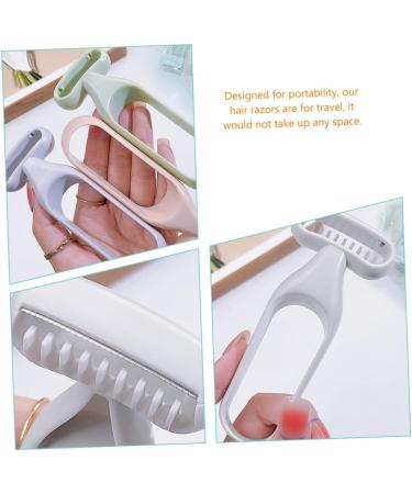 Minkissy 4-Piece Women's Disposable Razors | Armpit & Body Hair Shaving Set | Facial & Eyebrow Hair Remover for Smooth Skin - Buy Online on GoSupps.com