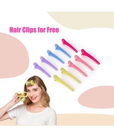 77 Pcs Flexible Hair Rollers Curlers Set with Self Grip Clips - Multi-Colored Foam Twist Rods for Long, Medium, Short Hair - Goodofferplace - Buy Online on GoSupps.com