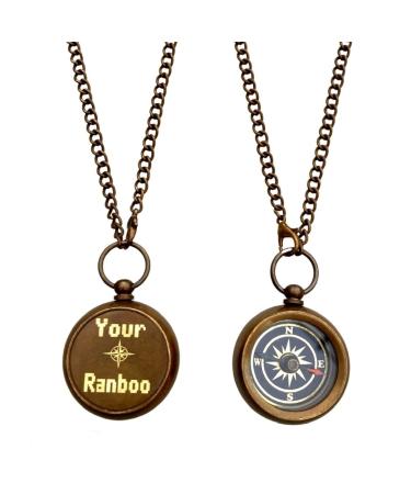 Your Ranboo Your Tubbo Your Tommy Compass Necklace Dream SMP MCYT Mine Working Compass Gifts