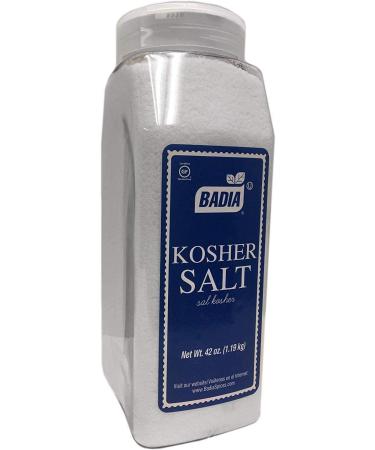 Badia Kosher Salt - 1.19kg (42 oz) | Premium Sal Kosher - Buy Online on GoSupps.com