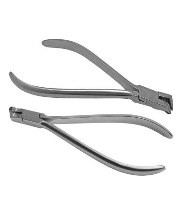 Distal End Cutter Flush Cut Long Handle with Saftey Hold Tungsten Carbide Inserts Cutting Jaws Dental Orthodontic Instruments