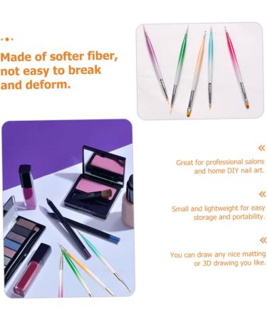 minkissy 4 Sets Nail Pen Carved Aluminum Painting Pen - Buy Online on GoSupps.com