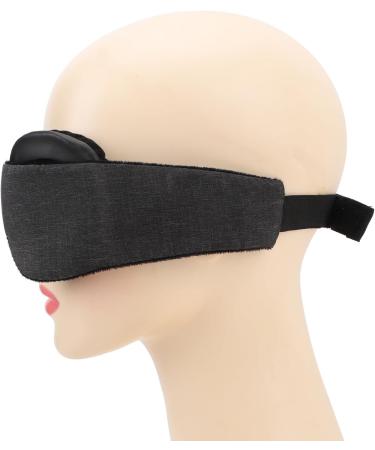 3D Contoured Memory Cotton Sleep Eye Patch Light Blocking Headache Relief No Pressure Meditation Yoga Travel Nap Insomnia for Deeper Relaxation - Buy Online on GoSupps.com