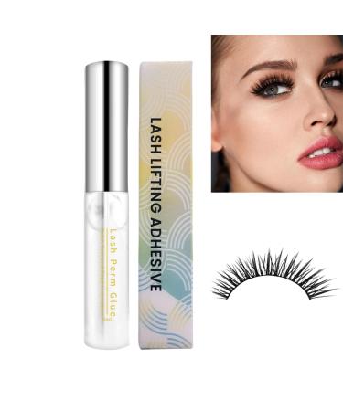 Lash Lift Glue Lash Lifting Adhesive Bond and Seal Lash Glue Eyelash Bond and Seal Eyelash Adhesive for Lash Lifting and Curling Waterproof Eyelash Glue Strong Sticky Hold Eyelash Perm Glue