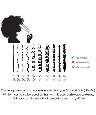 Length N Lock Hair Stretcher | Curly Hair Net Stretcher | Prevent Shrinkage | 7in Durable Hair Drying Tool (2PCs) - Buy Online on GoSupps.com