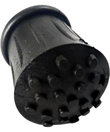 22mm Heavy Duty Rubber End Ferrules for Walking Stick, Crutches & Zimmer Frames (2 Pack) - Buy Online on GoSupps.com