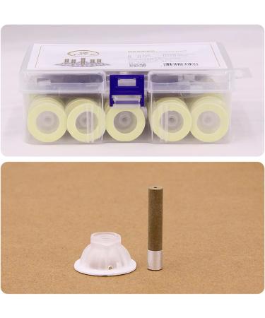Zhongyan Taihe 50-Pack Self-Adhesive Moxa Sticks for Moxibustion | Mini Moxibustion Herbal Cups | International Shipping Available - Buy Online on GoSupps.com
