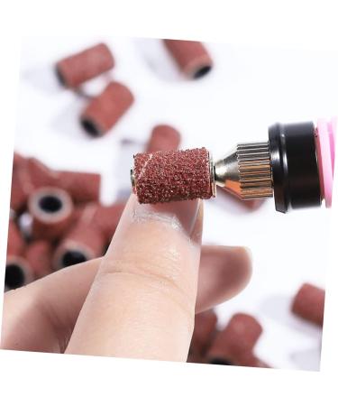 minkissy 200 Pcs Sanding Bands for Nail Electric File Sanding Bands Nail Drill Sanding Bands Nail Bit Abrasive Sleeves Sanding Bands Nail Cleaner Tool Nail Drill Bands Sand Set Ceramics mediumx2pcs As Shownx2pcs - Buy Online on GoSupps.com